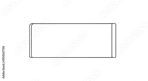 Battery icon with simple line art and rectangular shape featuring energy, power, symbol with logo and graphic elements
