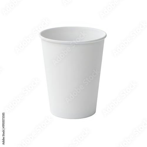 Wallpaper Mural Simple white disposable paper cup for beverages Torontodigital.ca