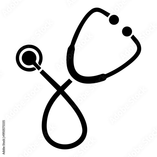 Medical Stethoscope Icon