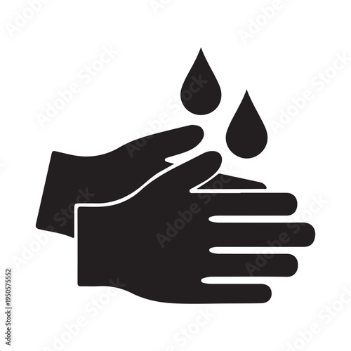 Hand washing icon