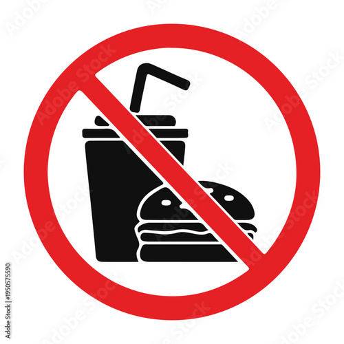 no food and drink symbol