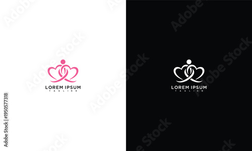 Heart Crown Love Relationship Logo Vector Design - Royal Premium Symbol for Wedding Dating Care Bran.