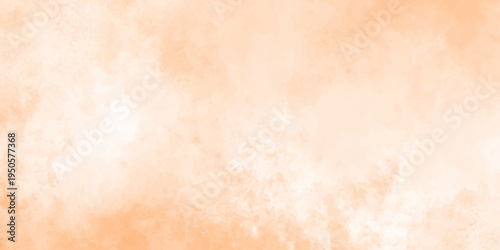 soft orreng watercolor background texture for studio design and nature themed and white hues.