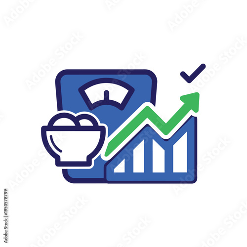 Weight loss and healthy diet plan for a successful fitness journey and weight management