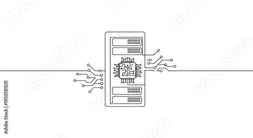 Server Data Transfer Diagram.