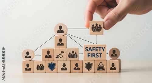 Prioritizing safety first in organizational hierarchy and teamwork