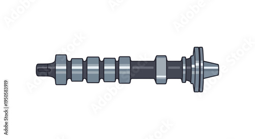 Camshaft Engine Component.