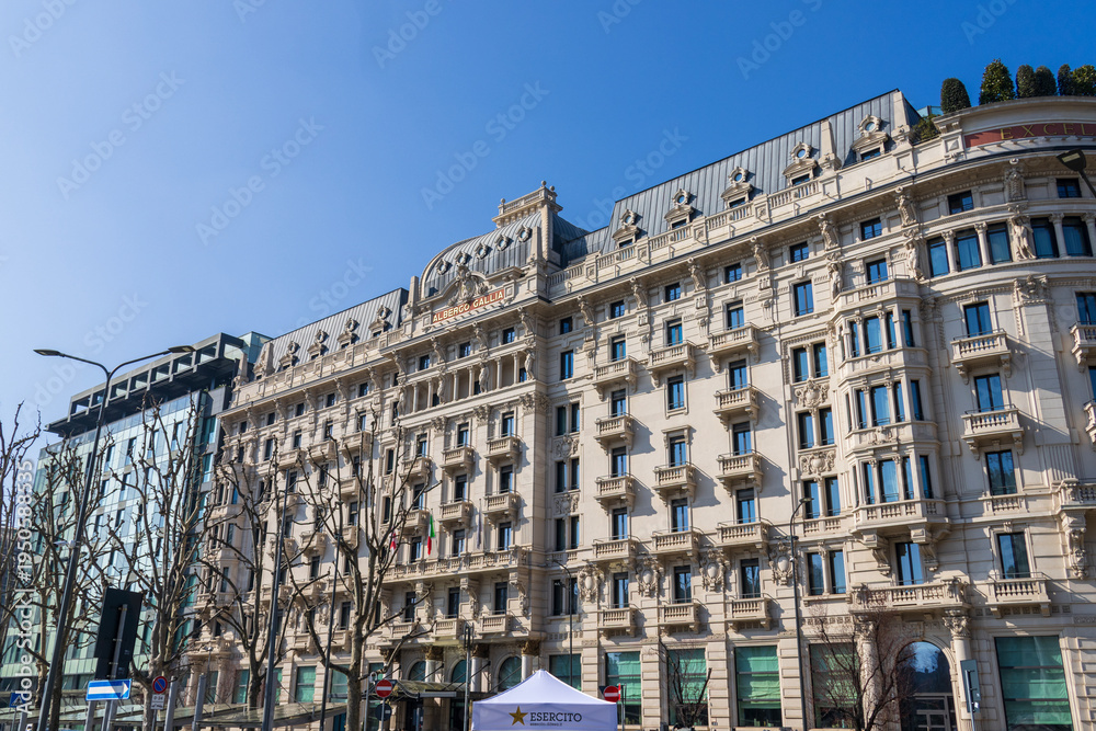 Fototapeta premium Excelsior Hotel Gallia, a Luxury Collection Hotel in Milan Italy IT
