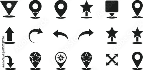 Set of ecommerce line vector icons for online shopping, retail business, payment methods, delivery services, and digital marketing interface design