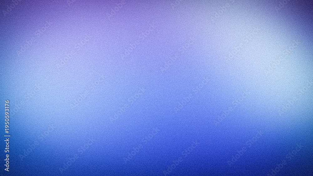 Obraz premium Abstract grainy gradient background in vibrant blue and purple shades with 4K texture