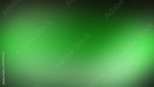 Fotografi Vibrant green grainy gradient background with dark vignette for aesthetic 4K ban