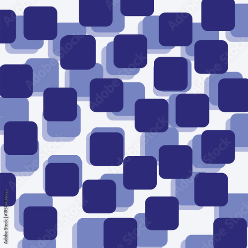 Navy Blue Floating Squares Background Futuristic Cyber Tech Network & AI Infrastructure also can be use able in flyer background, web backgrounds