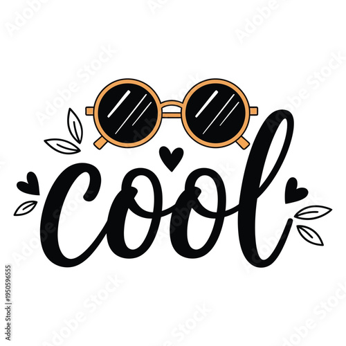 Cool Text with Sunglasses