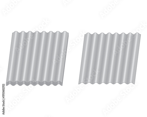 corrugated roof vector design or corrugated roofing sheet which is generally made of UPVC is designed for factory, warehouse, etc. roof canopies for durability and weather protection.