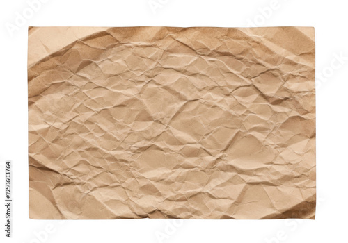 Crinkled parchment paper with a natural, aged texture and warm beige tone