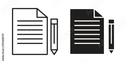 Agreement icon illustration for web design. filled flat icons