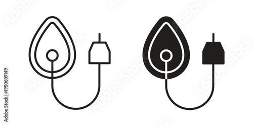 Anesthesia icon illustration for web design. filled flat icons