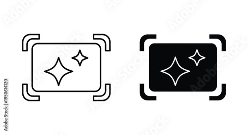 Sparkle Shine Icon Cleanliness Concept