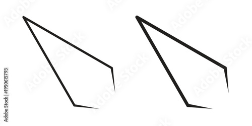 Eyebrow tweezers icon illustration for web design. filled flat icons