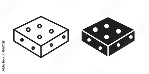 Halva icon illustration for web design. filled flat icons