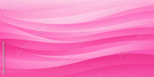 A bright pink and violet abstract background features a dynamic flow of wave patterns and curved lines across a soft gradient texture for an artistic wallpaper design