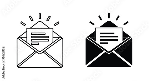 Envelope Message Notification Business