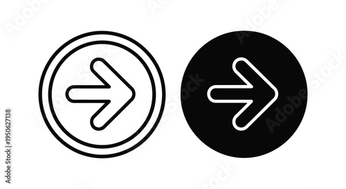 Arrow Next Button Icon Navigation Interface