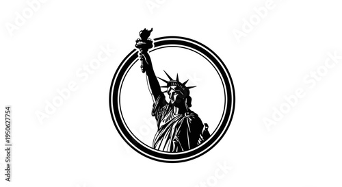 statue of liberty logo