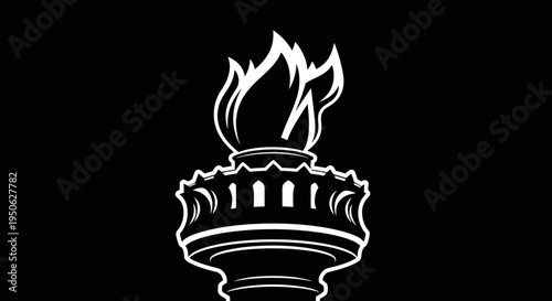 statue of liberty torch symbol