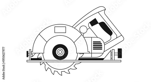 Circular Power Saw Machine Tool 1.