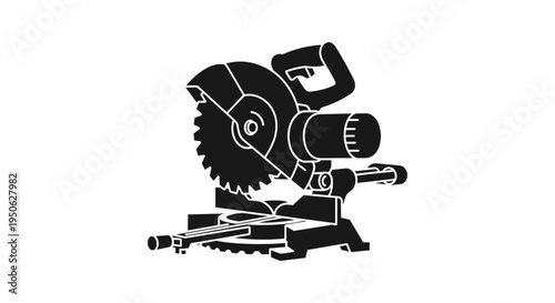 Circular saw machine tool equipment.