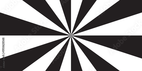 Abstract background with rays. Sun ray vector background radial sunrise or sunset light retro design. Abstract summer sunny. Vintage beam sunburst texture.	