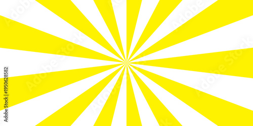 Abstract background with rays. Sun ray vector background radial sunrise or sunset light retro design. Abstract summer sunny. Vintage beam sunburst texture.	