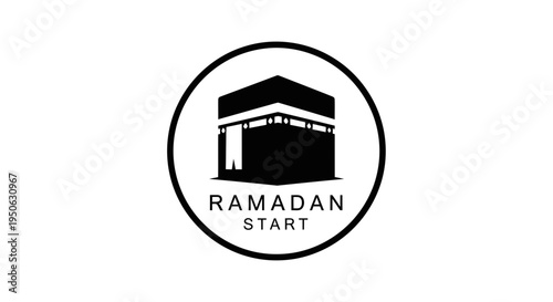 ramadan start logo, muslim holy month