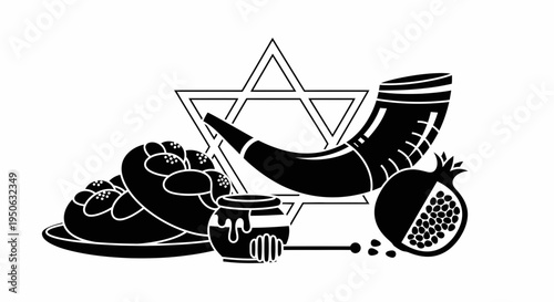 Rosh Hashanah symbols, jewish new year