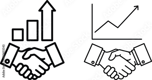 Business partnership and growth statistics
