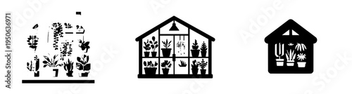 Greenhouse of Vibrant Flora