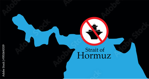 Strait Of Hormuz sign