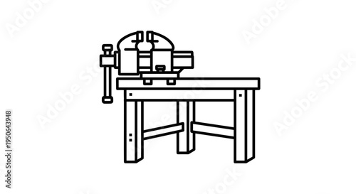 Table saw machine for woodworking projects.