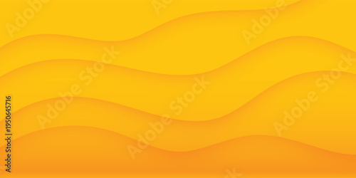 Abstract Blurry Orange Yellow Wave Background Design, Fresh Orange Yellow Stylish Background Template Vector. eps 10