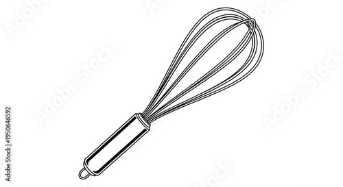 Kitchen Utensil Wire Whisk Tool.