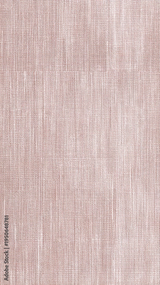 Fototapeta premium Light Pink Linen Woven Fabric Texture Background