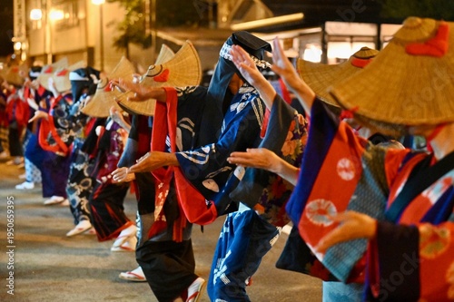 西馬音内盆踊り　秋田県羽後町　traditional japanese dance festival