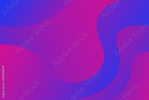 Colorful wave with shadow minimalist abstract background. vector illustration
