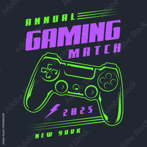 Gaming match event in New York