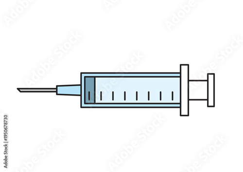 シンプルな注射器
