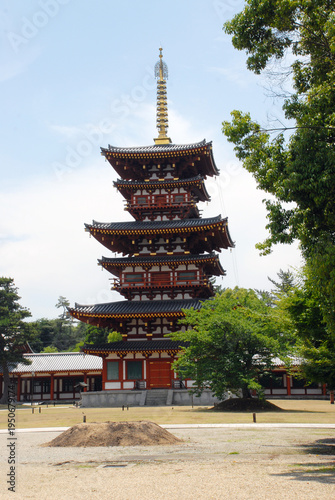 薬師寺　西塔　奈良市西ノ京町