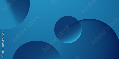 abstract fluid background with blue color. Circle shapes composition. Dynamic shapes composition and elements. Trendy and modern gradient background color. Eps10 Vector Illustration