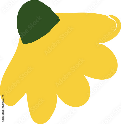 Ginkgo Leaf Abstract Shape