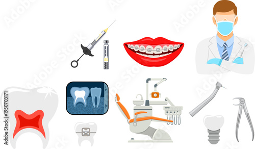 Dental Clinic Infographics